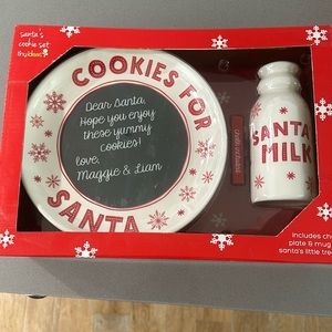 Santa cookie set
